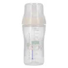 Nuk, Perfect Match, butelka z silikonowym smoczkiem, rozmiar M, owca, 260 ml