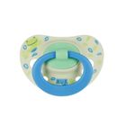 Nuk, Signature, smoczek silikonowy, 6-18m, niebieski, 2 szt.