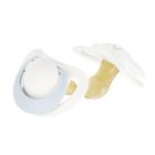 Nuk, Star, smoczek uspokajający, lateksowy, 0-6m, niebieski, 2 szt.