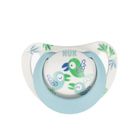 Nuk, Star, smoczek uspokajający, silikonowy, 0-6m, niebieski, 2 szt.