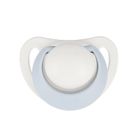 Nuk, Star, smoczek uspokajający, silikonowy, 0-6m, niebieski, 2 szt.