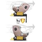 Nukido, Aero Line, fotelik samochodowy, beżowy, 0-36 kg