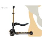 Nukido, Flippo, hulajnoga 3-kołowa, balansowa, z siedziskiem, złota