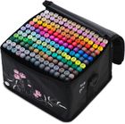 Nukido, markery alkoholowe z torbą, 168 szt.