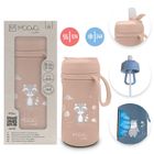 Nuvita, bidon termiczny z ustnikiem, english rose, 350 ml