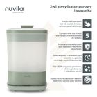Nuvita, SteriDry, parowy sterylizator i suszarka do butelek i smoczków