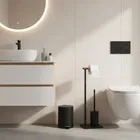 Nuxio, Isme, szczotka do WC z bambusowym uchwytem na papier toaletowy, 66 cm