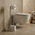 Nuxio, Stilk, stojak na papier toaletowy i szczotkę do WC, 63 cm
