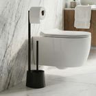 Nuxio, Stilk, stojak na papier toaletowy i szczotkę do WC, 63 cm