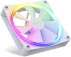 NZXT, F120 RGB, zestaw: 3 wentylatory, kontroler, biały