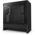 NZXT, H5 Flow Midi Tower, obudowa komputerowa z szybą, czarna