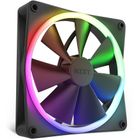 Nzxt, wentylator PC, wentylator do zasilacza/obudowy F140 Rgb Pwm, czarny Rf-r14sf-b1