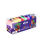 Okto, masa plastyczna 2w1, obozy, 9 kolorów