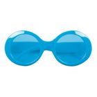 Okulary okrągłe, niebieskie
