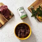 Ollo, Booster Zielone Żwacze, mokra karma dla psów, 400g