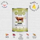 Ollo, Plus, Kolagen, wołowina, mokra karma dla psów, 400g