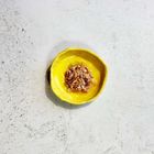 Ollo, tuńczyk i kurczak z kalmarami i krewetkami w bulionie, mokra karma dla kotów, 70g