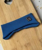 Opaska chłopięca, prążkowana, niebieska, Iltom