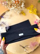 Opaska dla mamy i córki, czarna, zestaw, 2 szt., Iltom