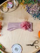 Opaska dziewczęca, różowa, Iltom