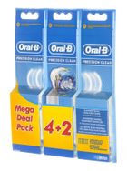 Oral-B, końcówki do szczoteczki, EB20-4+2, 6 szt.