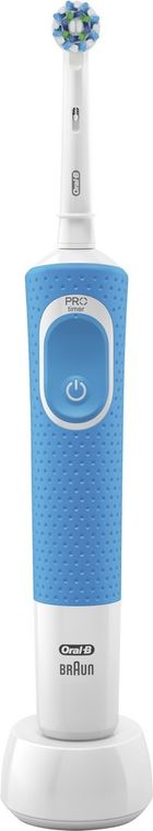 Oral-B, szczoteczka elektryczna, Vitality 100 CrossAction, niebieska