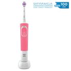 Oral-B, Vitality 100 3D White, szczoteczka do zębów, różowa
