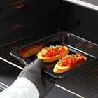 Orion, blacha do pieczenia, emaliowana, prostokątna, głęboka, 36-26-5 cm