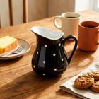 Orion, dzbanek ceramiczny, czarny, 480 ml