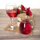 Orion, dzbanek szklany do napojów z uchwytem, 250 ml