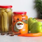 Orion, etykiety samoprzylepne na słoiki, 36 szt.