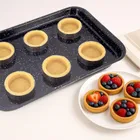 Orion, forma do tartaletek, stalowa, rant perforowany, 7 cm, 6 szt.