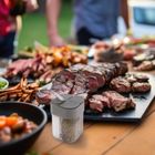 Orion, Kemp, pojemnik na przyprawy z naklejkami, 4 przegrody