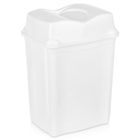 Orion, kosz na śmieci, plastikowy, biały, 28l