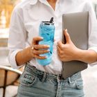 Orion, kubek termiczny, puszka, niebieska, 700 ml