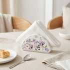 Orion, Louka, serwetnik porcelanowy, kwiaty, 13-4,5-7 cm