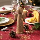 Orion, Mango, figurka świąteczna, drewniana, anioł, 21 cm