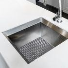 Orion, mata do zlewu, gumowa, szara, 33-28 cm