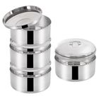 Orion, menażka obiadowa 4-poziomowa, stalowa, 4-1,3l