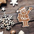 Orion, Mikołaj, wykrawacz do ciastek, stalowy, 7,3 cm