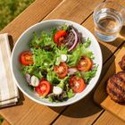 Orion, Mona, miska sałatkowa, porcelanowa, biała, 26 cm, 2,5l