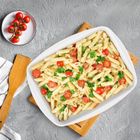 Orion, naczynie żaroodporne, porcelanowe, białe, 36,5-30-6 cm, 4l