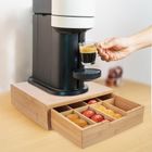 Orion, organizer na kapsułki do kawy, drewniany