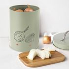 Orion, pojemnik na warzywa i owoce, metalowy, zielony, Greenish, 2.4 l