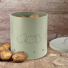 Orion, pojemnik na warzywa i owoce, metalowy, zielony, Greenish, 8.7 l