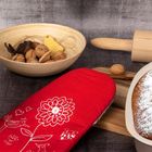 Orion, rękawica kuchenna teflonowa, czerwona, 25,5 cm