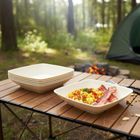 Orion, Sandy, talerze obiadowe, głębokie, plastikowe, kremowe, 17,5 cm, 500 ml, 6 szt.