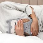 Orion, Sowa, termofor w pokrowcu, szary, 600 ml