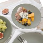 Orion, talerz deserowy, ceramiczny, zielony, 20,5 cm