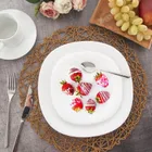 Orion, talerz deserowy szklany, Luna, 20 cm